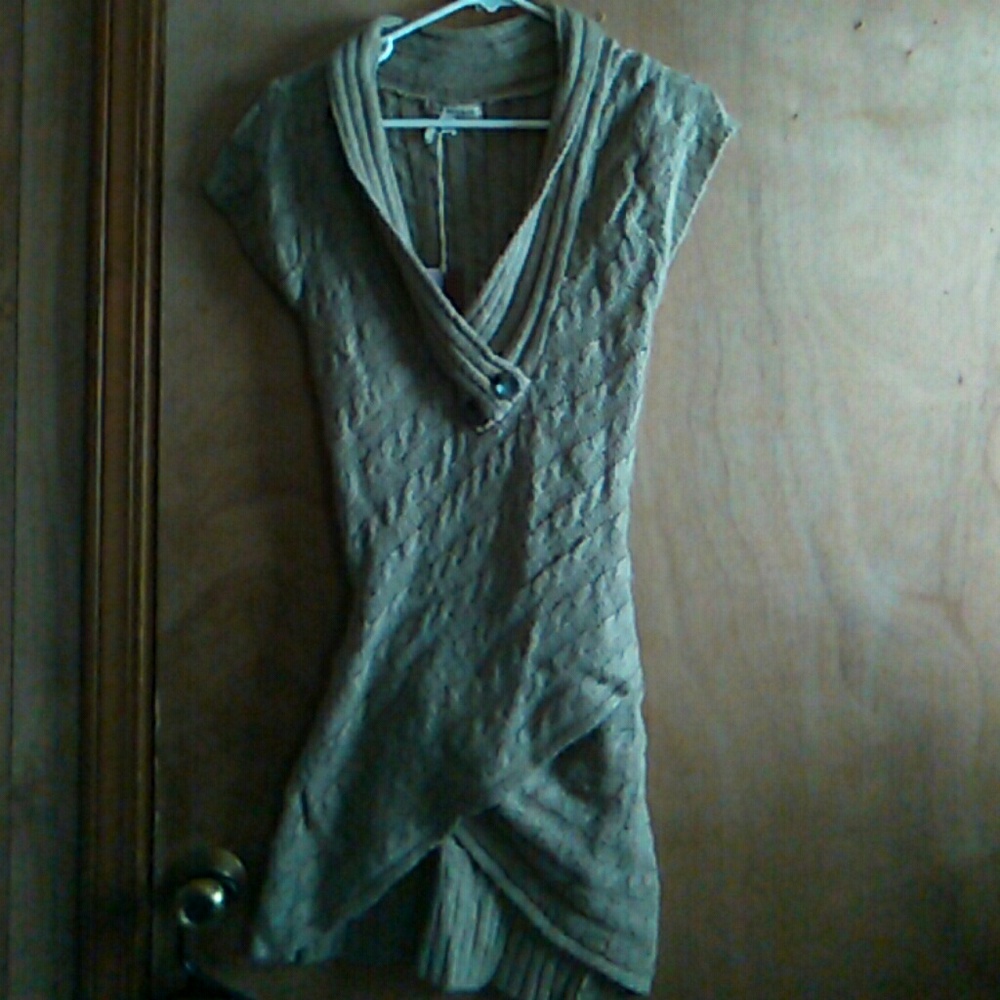 Poof Excellence Tan Mini Dress